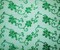 Green Nylon Embroidered Floral Sequin Scallop Tulle Mesh Fabric By the Yard
